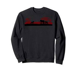 Afrika Safari Zoo Tiere Sweatshirt von Afrika Kunst