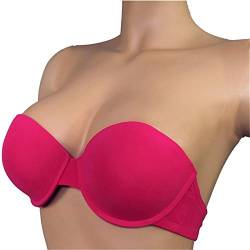 After Eden Double Boost Strapless 2.5861 048 Damen Büstenhalter/BH/Schalen-BH/Push-Up BH Pink 80C von After Eden