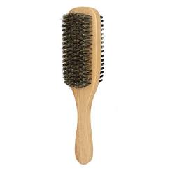 Bartbürste, große tragbare Schnurrbartbürste aus Buchenholz für den Salon zu Hause von Agatige