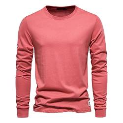 Agess Männer Rundhals Sweatshirt Arbeitskleidung Pullover Herren Basic Arbeitspullover (3,L,L) von Agess