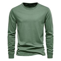 Agess Männer Rundhals Sweatshirt Arbeitskleidung Pullover Herren Basic Arbeitspullover (5,L,L) von Agess