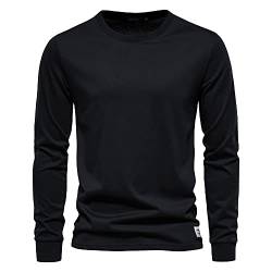 Agess Männer Rundhals Sweatshirt Arbeitskleidung Pullover Herren Basic Arbeitspullover (6,M,M) von Agess