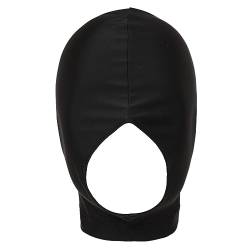 Agoky 2-Loch Atmungsaktiv Balaclava Sturmhaube Vollmaske Motorrad Fahrrad Gesichtsmaske Winddicht Gesichtshaube Kopfhaube für Unisex Schwarz D L von Agoky