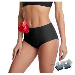 Ahagogo Periode Bikinihose Damen Menstruation Auslaufsichere Badeshorts Periode Bikini Bottoms Periode Höschen Mittlere Taille für Teenager Mädchen von Ahagogo