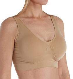 Ahh By Rhonda Shear Damen Generation Bra with Removable Pads BH, Nude, Large von Ahh By Rhonda Shear