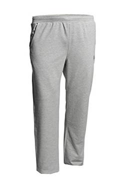Ahorn Sportswear Übergrößen Basic Jogginghose Grau-Melange 4XL von Ahorn Sportswear