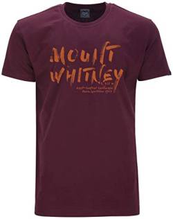 Ahorn Sportswear Übergrößen T-Shirt Mount Whitney orange Maroon red 9XL von Ahorn Sportswear