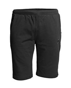Ahorn Sportswear Übergrößen Top Sweat Bermuda Short Schwarz 5XL von Ahorn Sportswear