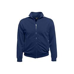 Ahorn Sportswear Herren Sweatjacke Übergrößen 2XL - 10XL blau, Größe:10XL von Ahorn