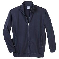 Ahorn Sportswear Übergröße dunkelblaue Stehkragen-Jacke, XL Größe:7XL von Ahorn