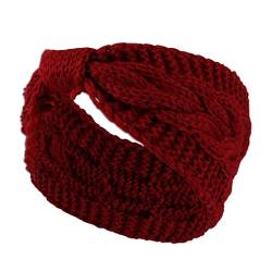 Ai.Moichien Häkel-Turban-Stirnband für Frauen Warmes voluminöses gehäkeltes Kopftuch für Frauen und Mädchen von Ai.Moichien