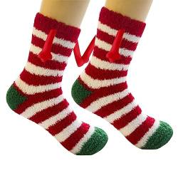 Händchen Haltende Paarsocken – Weihnachtssocken Mit Magnetischen Händen | Hand In Hand Magnetsocken 3D Puppenpaar Socken | Weihnachtssocken Mit Mittlerer Röhre Für Pärchen Und Freunde von Aibyks