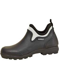 Aigle Damen Lessfor Plus Kurzschaft Gummistiefel, Marineblau Wave, 37 EU von Aigle