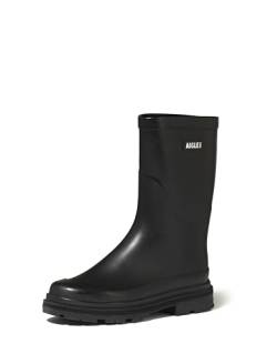 Aigle Damen Mid Rain Gummistiefel, Schwarz, 36 EU von Aigle