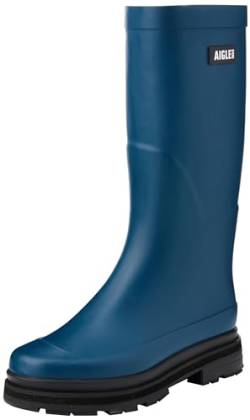 Aigle Damen Ultra Rain Gummistiefel, Storm Blue, 38 EU von Aigle