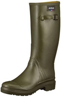 Aigle Herren Cessac Regenboot, Khaki, 45 EU von Aigle