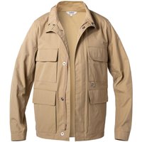 Aigle Herren Fieldjacket beige Baumwolle unifarben von Aigle