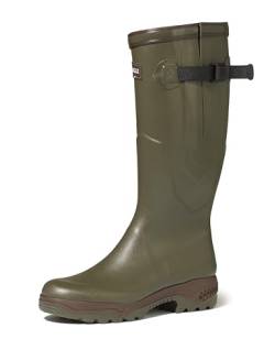 Aigle Herren Parcours 2 Vario Gummistiefel, Grün (Kaki), 44 EU von Aigle