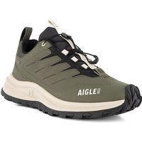 Aigle Herren Trekkingschuhe grün Material-Mix von Aigle