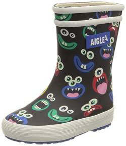 Aigle Unisex Baby FLAC PLAY2 Gummistiefel, MONSTRES, 20 EU von Aigle