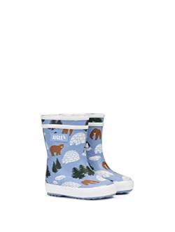 Aigle Unisex Baby Flac F Pt2 Gummistiefel, Mehrfarbig Igloo, 21 EU von Aigle