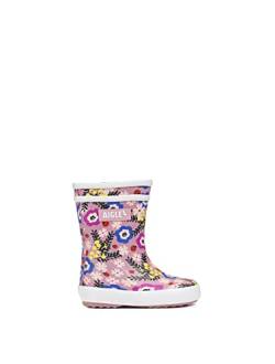 Aigle Unisex Baby Flac Play2 Gummistiefel, Mehrfarbig Flower Power, 20 EU von Aigle