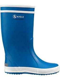 Aigle Unisex-Kinder Lolly Pop Gummistiefel Blau (Roi) 24 EU von Aigle