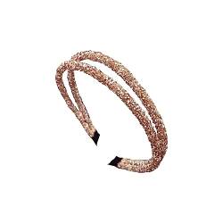 Ailan Damen Stirnband, süß, lässig, einfacher Stil, Ersatz, stilvoll, modisch, für Mädchen und Damen, Haarstyling Kopfband, Kopfbedeckung, Sekt von Ailan