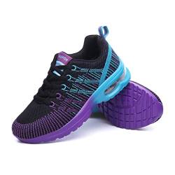 Frauen Laufschuhe M?dchen Mesh Air Kissen Athletic Wandern Tennis Bequeme leichte Turnschuhe Lace-up Sohlen Schuhe, 40,Type 3 von Ailan