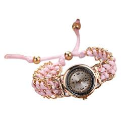 Ainiyo Armbanduhr Damen Uhren Schmuck Quarzuhr Perlenkettenarmband Edelstahlarmband Geburtstagsgeschenk Mode Mädchen Frauen Mutter Beste Freundin Damen Armbanduhr Weihnachten Karneval Geschenke von Ainiyo