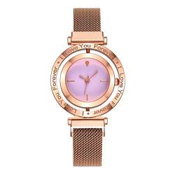 Ainiyo Damen Uhr Armbanduhren Damen Uhr Damen Armbanduhr Damen Uhren Analog Quarz Armband Elegante Schöne Schweiz Schmuck Mädchen Freundin Frauen Mama von Ainiyo