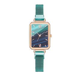 Ainiyo Uhr Damen Armbanduhr Damenuhren Quarzuhr Watch für Frauen Damen, Damen Casual Fashion Quarz Edelstahl Mesh Armband Uhr Mädchenuhr Damenuhr von Ainiyo