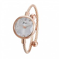 Armbanduhr Damen Muttertag Uhr Damen Armbanduhren Damen Uhr Dame Uhre Damen Armbanduhr Damen Uhren Analog Quarz Armband Elegante Designer Watch Schmuck Geschenk für Sie Mädchen Frauen von Ainiyo