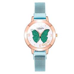 Muttertagsgeschenk Damen Uhr Armbanduhren Damen Uhr Damen Armbanduhr Damen Uhren Analog Quarz Armband Moderne Luxus Modische Schmuck Geschenk für Sie Mädchen Frauen Muttertag von Ainiyo