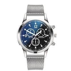 Uhren Herren Armbanduhr Quarz Uhr Herrenuhr Quarzuhr Sportuhr Outdooruhr Watch für Männer 2022 Herren Mode Militär Uhren Luxury Uhren Quarzuhr Edelstahl Zifferblatt Lässige Armbanduhr Herrenuhren von Ainiyo