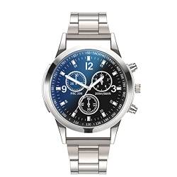 Uhren Herren Armbanduhr Quarz Uhr Herrenuhr Quarzuhr Sportuhr Outdooruhr Watch für Männer 2022 Herren Mode Militär Uhren Luxury Uhren Quarzuhr Edelstahl Zifferblatt Lässige Armbanduhr von Ainiyo