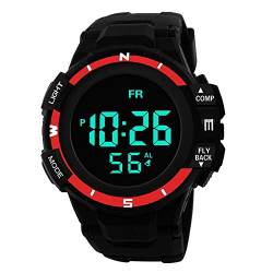 Uhren Herren Digitaluhren Armbanduhr Quarz Uhr Herrenuhr Quarzuhr Sportuhr Outdooruhr Watch für Männer 2022 Herren Mode Militär Uhren Herren Mode Luxury Digital LED Analog Quarz Sport Armbanduhren von Ainiyo