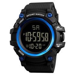 Uhren Herren Digitaluhren Armbanduhr Quarz Uhr Herrenuhr Quarzuhr Sportuhr Outdooruhr Watch für Männer 2022 Herren Mode Militär Uhren Luxury wasserdichte LED Männer Analoge Digitale Outdoor-Uhr von Ainiyo