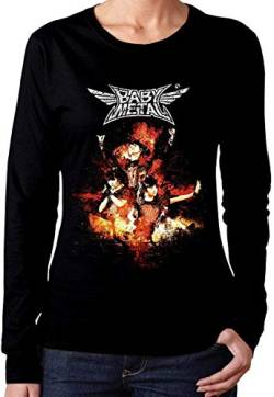 Babymetal Shirt Frauen Classic Langarm T-Shirt Pullover O Neck Tops von Aipng