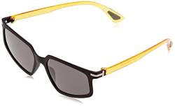 AirDP Style Men's Edgar Sunglasses, C1 Soft Touch Black, 56 von AirDP Style