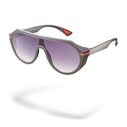 AirDP Style Unisex Lion (C4) Soft Touch Grey AirDp Sunglasses, 127 von AirDP Style