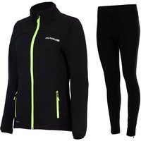 Airtracks Fahrradhose Damen Winter Radtrikot Set (Set, 2er Pack) Softshell Fahrradjacke + Thermo Fahrradhose Lang, optimal für die kalte Jahreszeit Herbst-Winter » S M L Xl XXL XXXL « von Airtracks