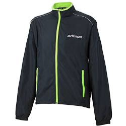 Airtracks Herren Fahrradjacke Laufjacke Abnehmbaren Ärmeln Radjacke Weste Laufweste Pro Air Winddicht Wasserabweisend Atmungsaktiv Reflektierend Xs S M L XL XXL XXXL XXXXl 3Xl 4Xl - schwarz - M von Airtracks