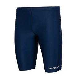 Airtracks Herren Funktions Laufhose Kurz Pro Air Lauftight Running Tight Laufshort Sporthose für Männer Jogging Hose Atmungsaktiv Schnelltrocknend S M L XL XXL XXXL XXXXL 3XL 4XL - XL - Navy-blau von Airtracks