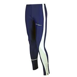 Airtracks Herren Laufhose Lang Jogginghose Trainingshose Jogginghose Fitnesshose Leggings Fahrradhose - Navy-blau - S - Herren von Airtracks