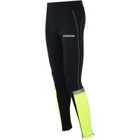 Airtracks Lauftights Damen Laufhose Lang Neon Sporthose mit Kompressionswirkung, & Quick Dry Funktion, » S M L Xl XXL XXXL « von Airtracks