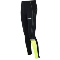 Airtracks Lauftights Herren Laufhose Lang Neon Sporthose mit Kompressionswirkung, & Quick Dry Funktion, » S M L Xl XXL XXXL « von Airtracks