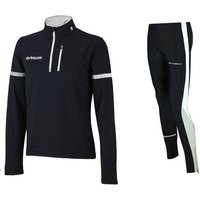 Airtracks Lauftights Herren Thermo Laufset Pro: Thermo Laufshirt Langarm + Laufhose Lang (Laufset, 2-tlg) Laufbekleidung mit ausgezeichneter thermischer, Isolierkraft bei kaltem Wetter Herbst - Winter » S M L Xl XXL XXXL « von Airtracks