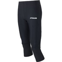 Airtracks Lauftights Laufhose 3/4 Lang Pro Air Sporthose mit Kompressionswirkung & Quick Dry Funktion, » S M L Xl XXL XXXL « von Airtracks