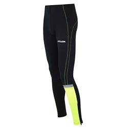 Airtracks Thermo FUNKTIONS Laufhose/Running Tight/Thermohose/Reflektoren - LANG NEON - XXL von Airtracks
